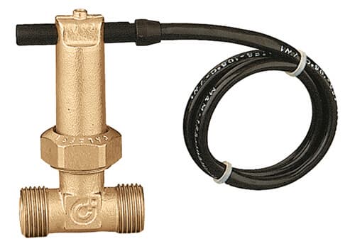 Caleffi 315 Flow switch with magnetically operated contacts